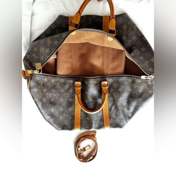Louis Vuitton Keepall 55 monogram bandouliere - Picture 2 of 13
